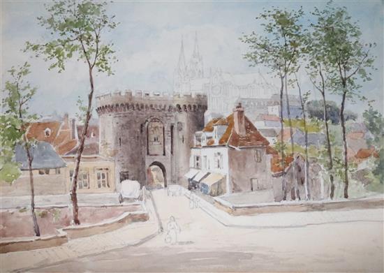 Augustus John Cuthbert Hare (1834-1903) View of Notre Dame,